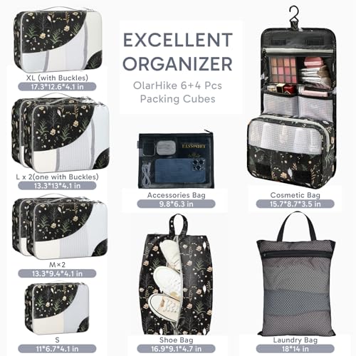 Packing Cubes for Travel (10 Count)