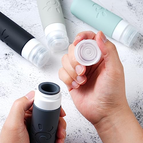 Travel Bottles for Toiletries (4 Count)