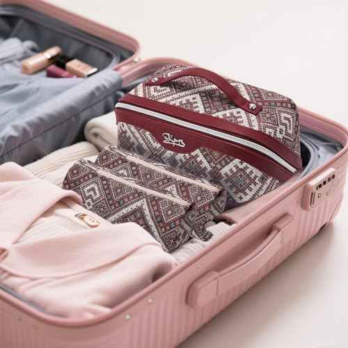 Travel Makeup Bag Organizer (3 Count)