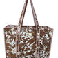 100% Cotton Quilted Tote Bag For Women
