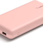 Belkin Portable Charger, USB C Power Bank 20000 mAh w/ 1xUSB-C Port & 2xUSB-A Ports, 15W w/ Type-A to Type-C Cable for iPhone 16, Plus, Pro, Max, Samsung Galaxy S25, Google Pixel 10, etc. - Rose Gold