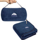 Premium Soft Rolled Travel Blanket Pillow Airplane