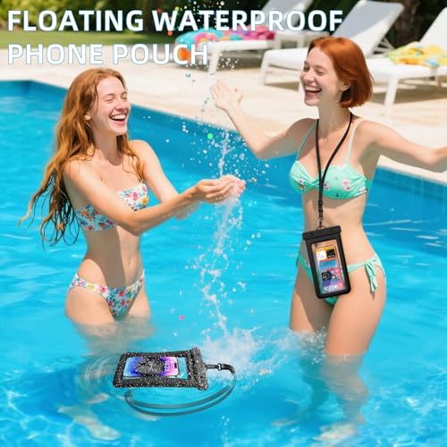 IPX8 Floating Waterproof Dry Bag 2 (2 Count)