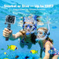 EK7000 4K30FPS 20MP WiFi Action Camera with EIS Ultra HD 131FT Waterproof Underwater Camera Remote Control 4X Zoom Support External Microphone Black