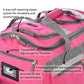 29 inch Jumbo Size 8 Pockets Wheeled Rolling Duffel Bag Water Resistant Luggage Lightweight Travel Suitcase with Retractable Handle
