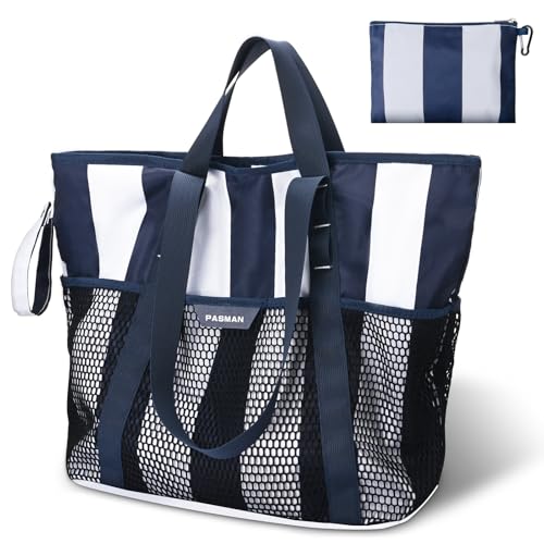 Beach Bag with Zipper