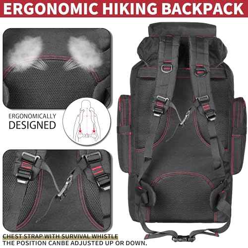 Hiking Backpack for Men 70L
