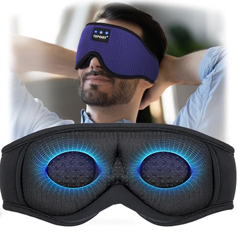 Sleep Mask with Headphones Bluetooth 5.4