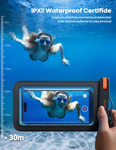Large Size Waterproof Phone Pouch (2 Count)