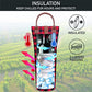 Single Bottle Wine Bag Carrier Insulated Wine Cooler Tote