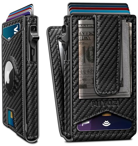 Airtag Wallet for Men Money Clip 9 (9 Count)