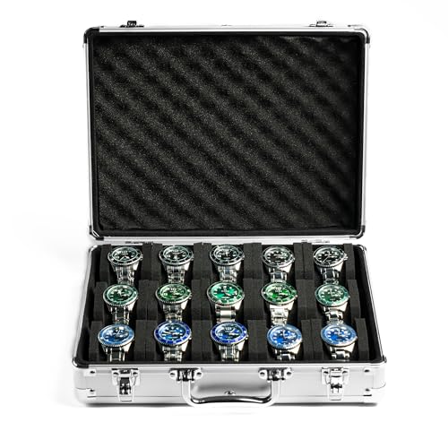 15 slots Watch organizer Case