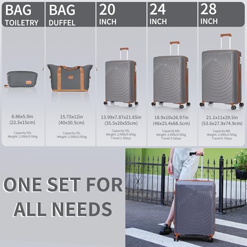 Luggage Sets 5 Piece