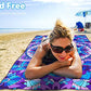 Microfiber Beach Towel with Bag Oversized 71x32 Sand Free 4 Pack (4 Count)