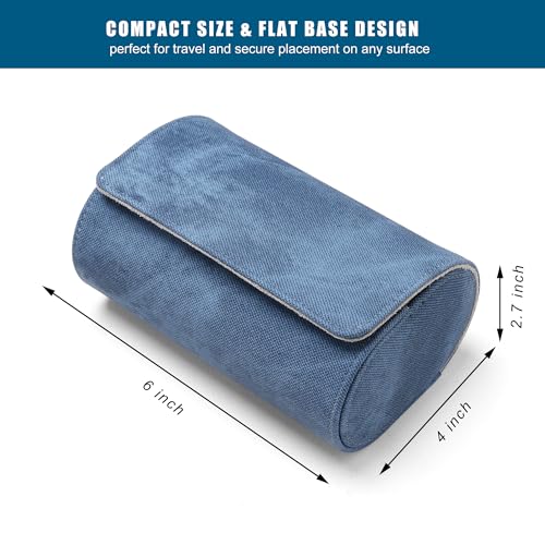 Longjet Watch Roll Travel Case for Men Portable Watches Organizer Box