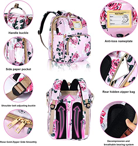 Diaper Bag Backpack with Changing Station