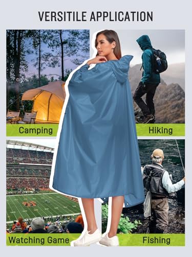 Double Layer Rain Poncho