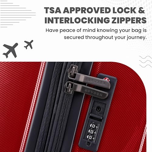 Rails Expandable Hardside Upright Suitcase with 360° Spinner Wheels