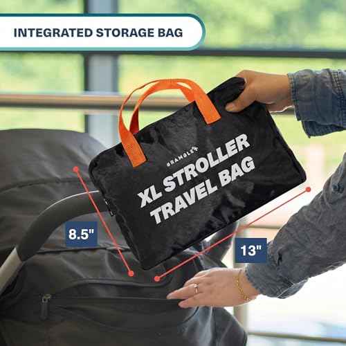 XL Double Stroller Bag for Airplane Gate Check