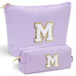 Purple Cute Travel Makeup Bag