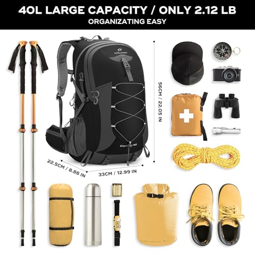 40L Hiking Backpack