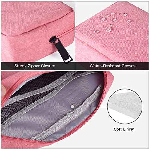 2 PACK Accessories Bag for Women Ladies Travel Organizer (2 Count)
