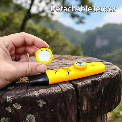 Multifunctional Survival Emergency Whistle for Kids with Compass Hiking Survival (2 Count)