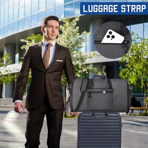 2 in 1 Garment Duffle Bags for Travel Mens Carry