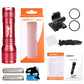 D560 Mini Scuba Dive Light with 360° Rotatable Mask Clip