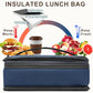 Small Insulated Lunch box Portable Soft Bag Mini Cooler Thermal Meal Tote Kit with Handle for Work & School