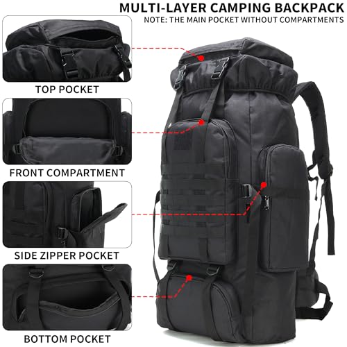 Hiking Backpack for Men 70L