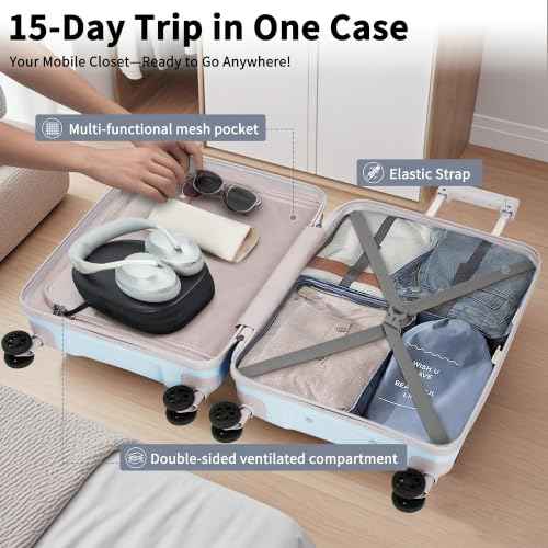 Luggage Sets 5 Piece (5 Count)