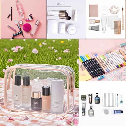 Clear Toiletry Bag (2 Count)