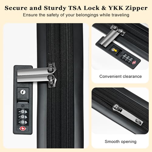 Expandable 16 Inch Carry On Luggage Airline Approved Small Suitcase