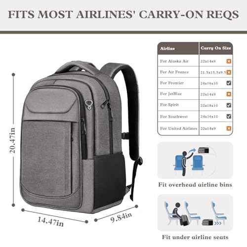 18.4" Large Laptop Backpack