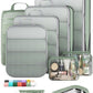 9 11 Set Compression Packing Cubes for Travel Essentials (9 Count)