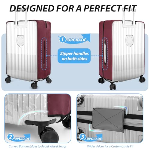 Clear Luggage Cover