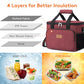 Large Lunch Bag (Burgundy / Large(15L))