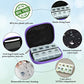 Weekly Travel Pill Organizer Case for Purse with Removable 7 Day Box