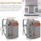 22" Expandable Carry On Travel Backpack With 4 Packing Cubes