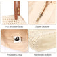 Crochet Beach Bag Summer Purse Boho Small Tote for Women