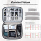 Electronic Bag Travel Cable Accessories Bag Waterproof Double Layer Electronics Organizer Portable Storage Case for Cable