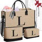 Initial Tote Bag