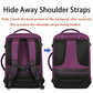 Purple Carry on Backpack for Women