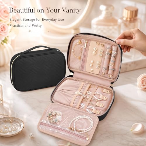 Jewelry Travel Case Organizer for Necklaces