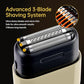 Mini Steel Electric Foil Shavers for Men