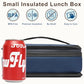 Small Insulated Lunch box Portable Soft Bag Mini Cooler Thermal Meal Tote Kit with Handle for Work & School