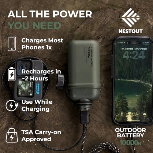 NESTOUT Rugged Power Bank