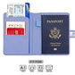 Premium Leather Passport Holder Covers Case