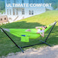 Double Hammock with Stand for Outside